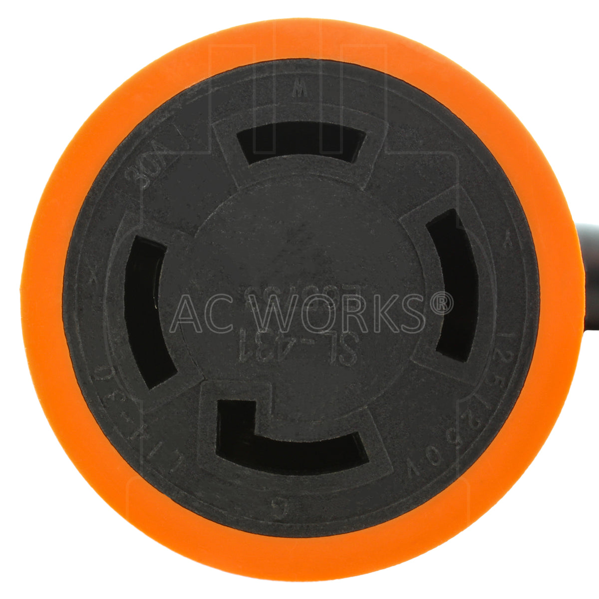 4 prong locking l14-30 connector