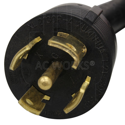 NEMA L21-30P 30A 5-prong 3-phase plug