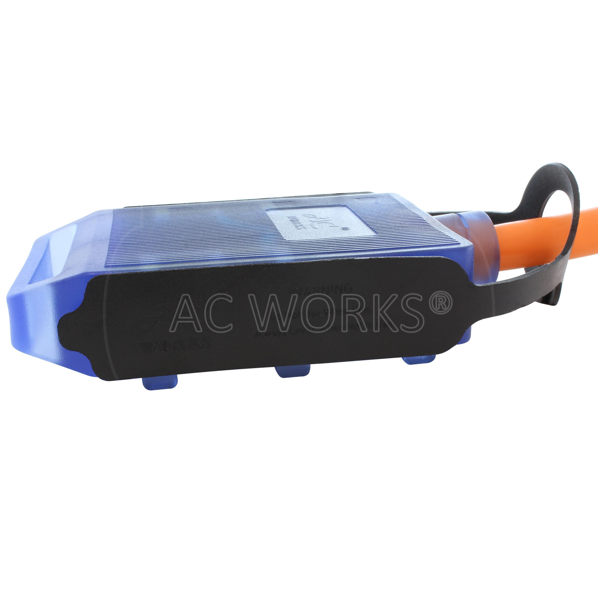 AC WORKS® [L530CBF520] 1.5FT L5-30P 30A 3-Prong Locking Plug to (4) Home Outlets with 20A Breaker