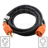 AC WORKS® [L630KIT] NEMA L6-30 Adapter Kit for 250V Power Sources