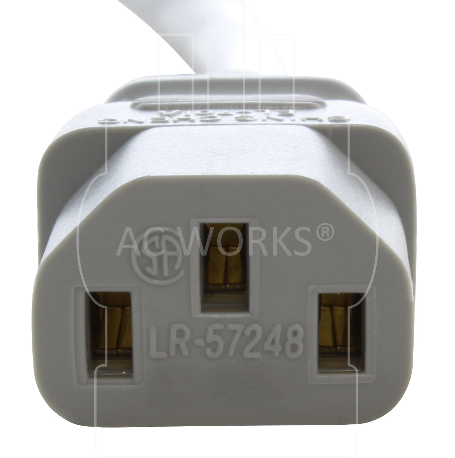 AC WORKS® [MD13AC13] 16/3 13 Amp Medical Grade Power Cord to IEC C13