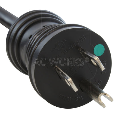 AC WORKS® [MD13AC13-144BK] 13A 16/3 Medical Grade Power Cord With IEC C13 Connector