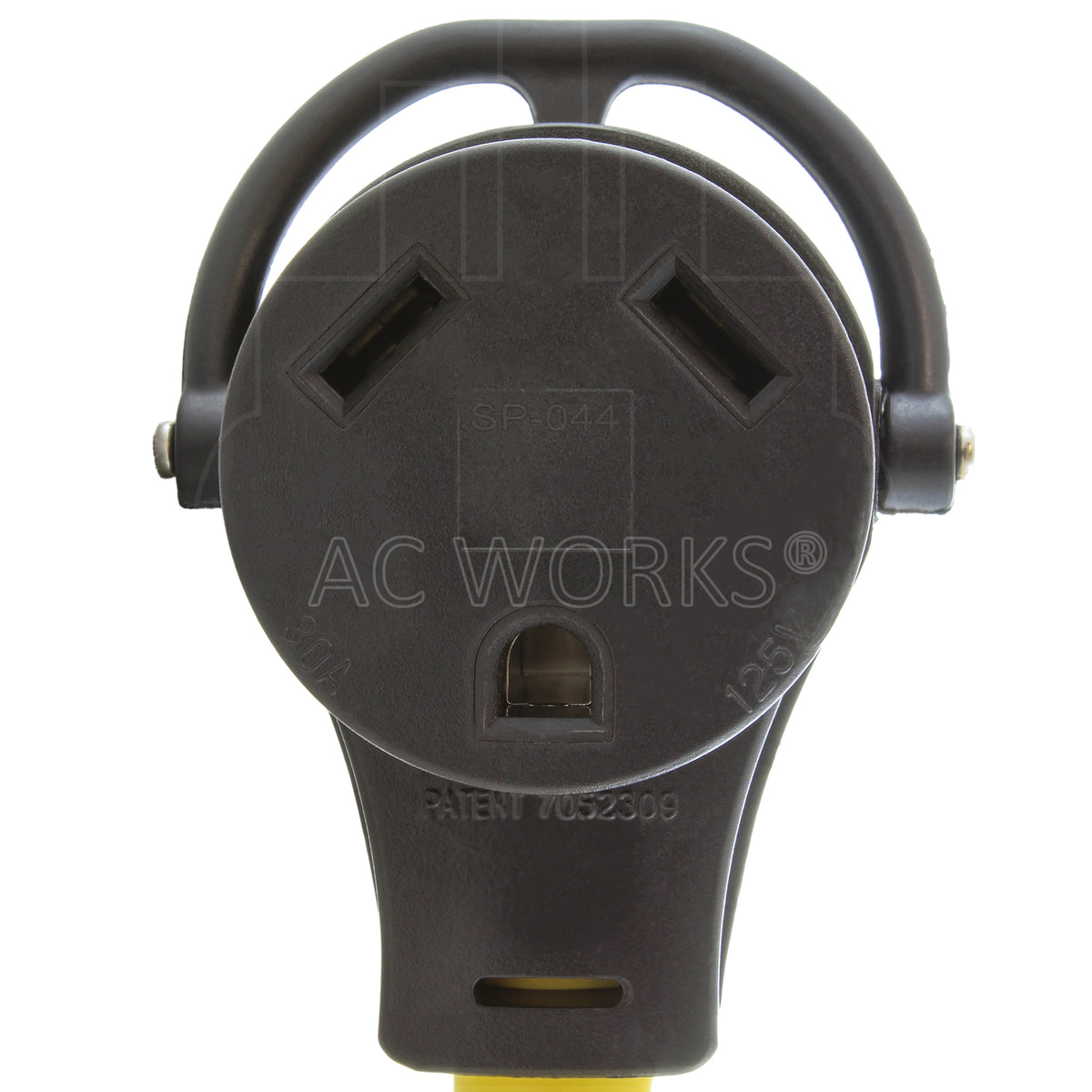 AC WORKS® [RV1430TT-018] 1.5FT 14-30P 30A 4-Prong Dryer Plug to 30A RV Adapter