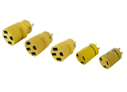 rv kit showing all compact adapters included