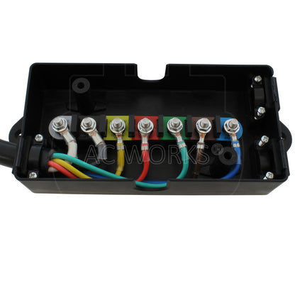 wiring box for 7-way trailer