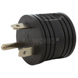 compact RV adapter in black