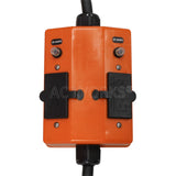 PDU outlet box with 20A breakers