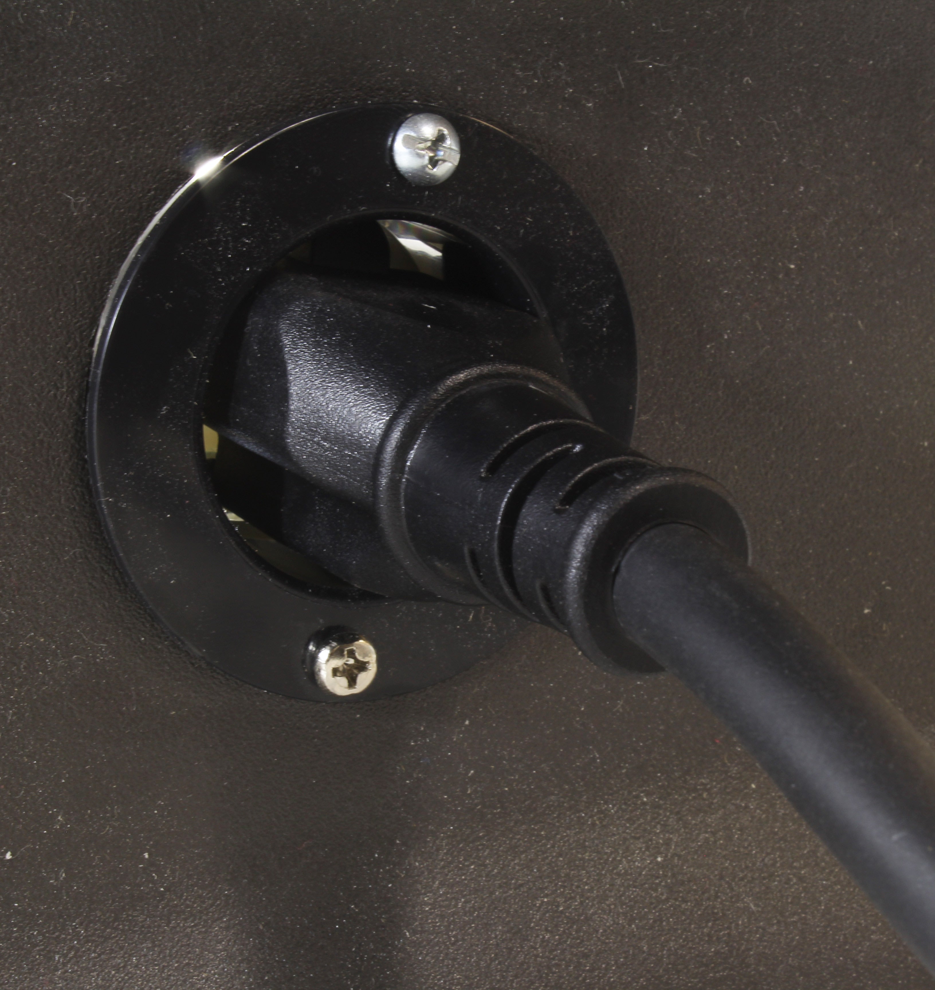 AC WORKS® [S515520-012]1Ft 15A to 20A Plug Adapter Cord NEMA 5-15P to 5-15/20R (20A T-Blade)