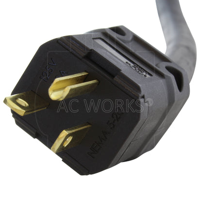 NEMA 5-20P 20A 125V 3-prong male plug