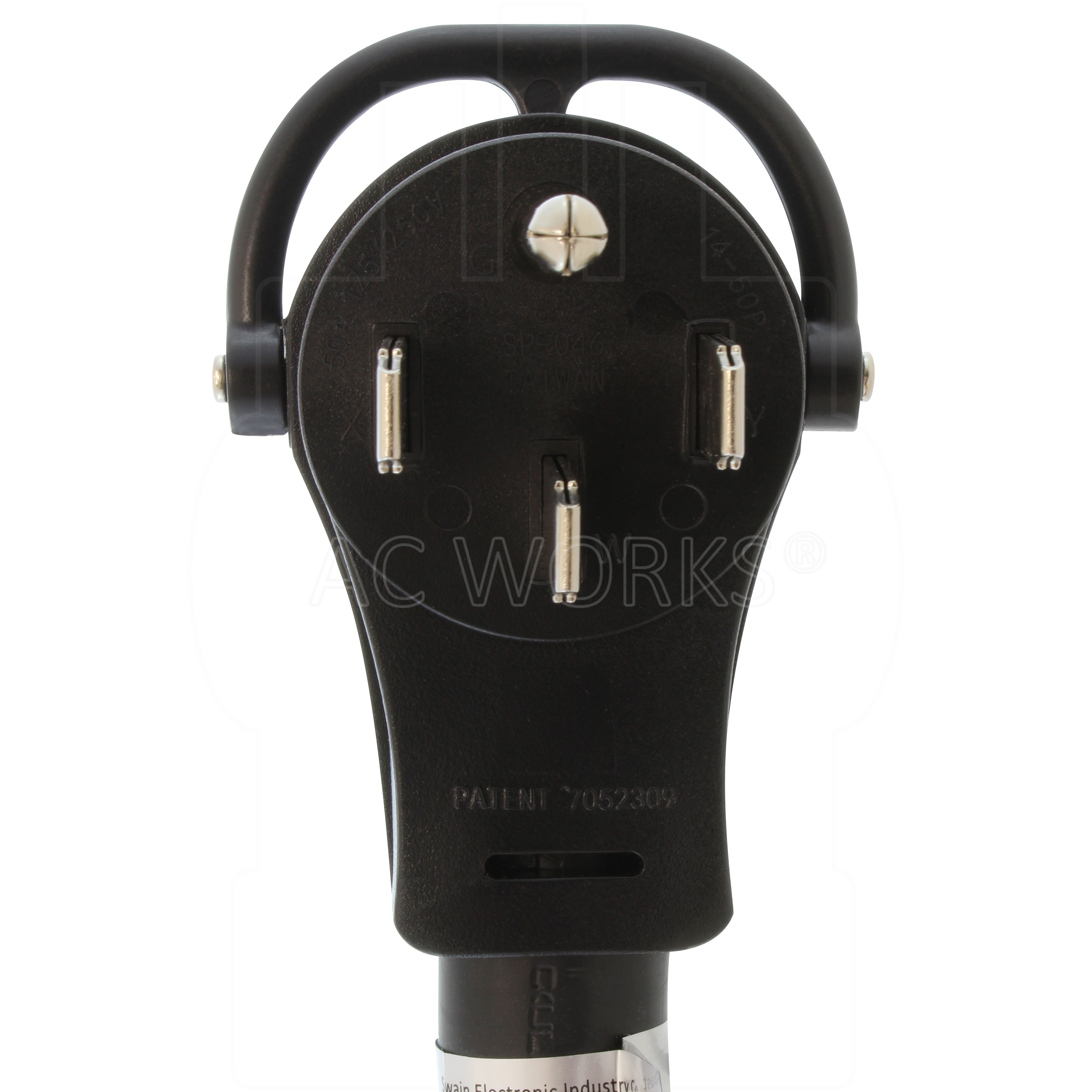 AC WORKS® 50A Generator/Temp Power Transfer Switch Power Cord – AC
