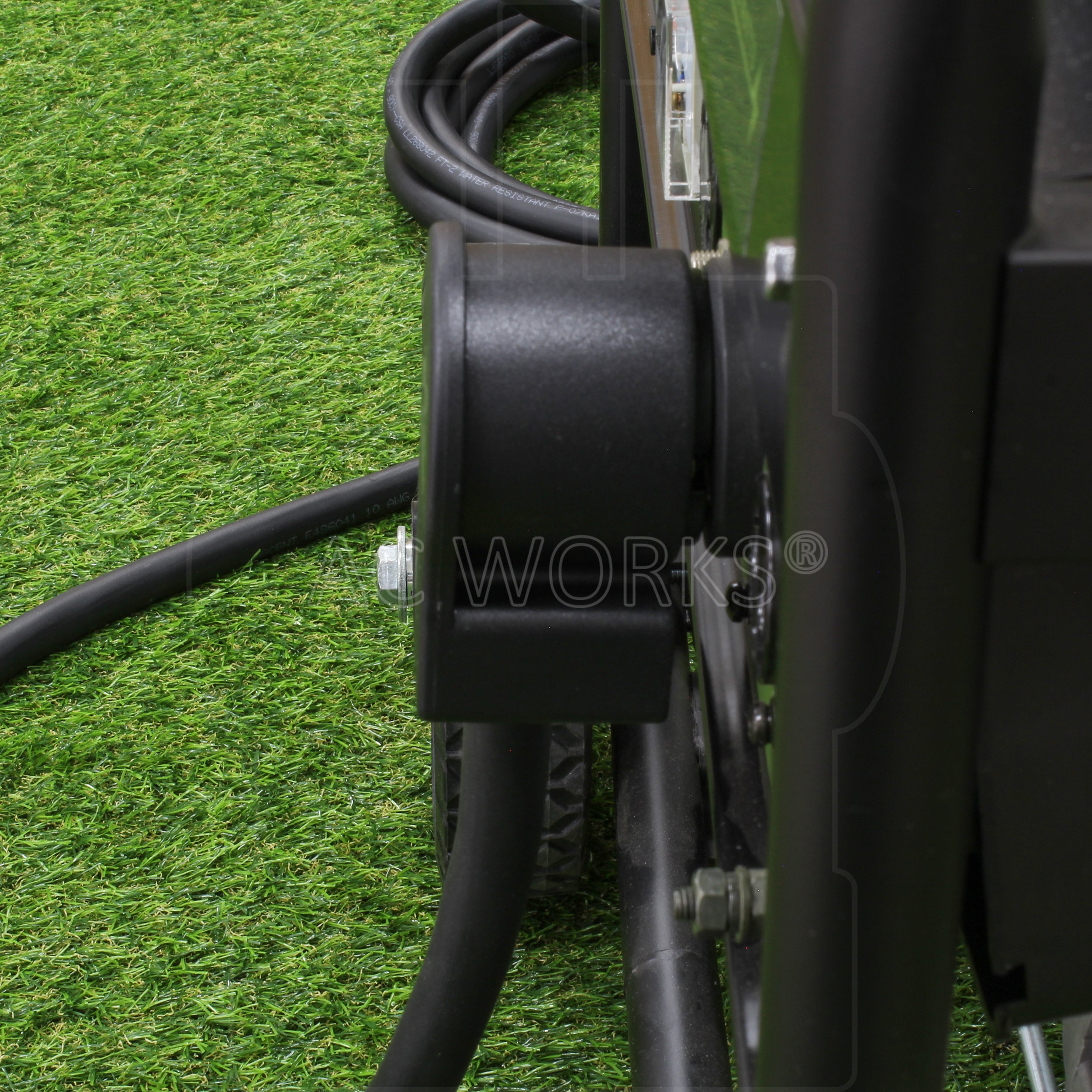 AC WORKS® [TT30L1430] 30A 125V NEMA TT-30P to NEMA L14-30R Rubber Extension Cord