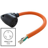 NEMA TT-30R with cable and wires for custom build solution