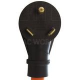 NEMA TT-30P 30A 125V 3-prong plug
