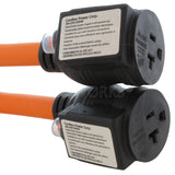 two NEMA 5-20R 20A 125V household connectors