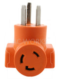 AC works brand, AC Connectors, NEMA L6-30R, 3-prong locking female connector