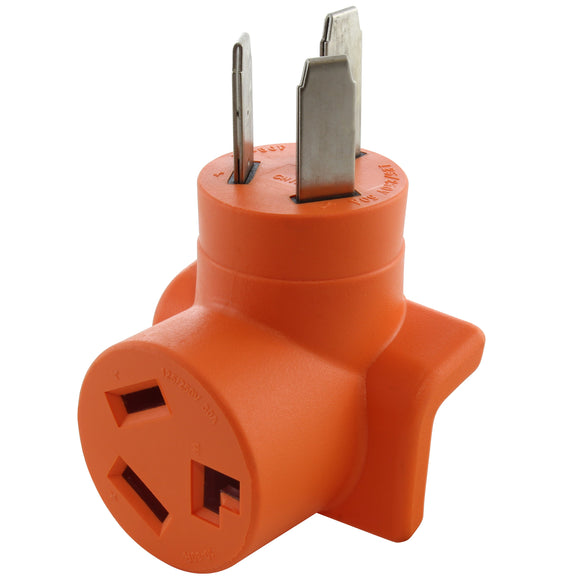 AC WORKS brand orange adapter, AC Connectors compact adapter for welder outlets