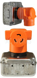 AD1430L620, Dryer outlet adapter, dryer adapter, orange adapter