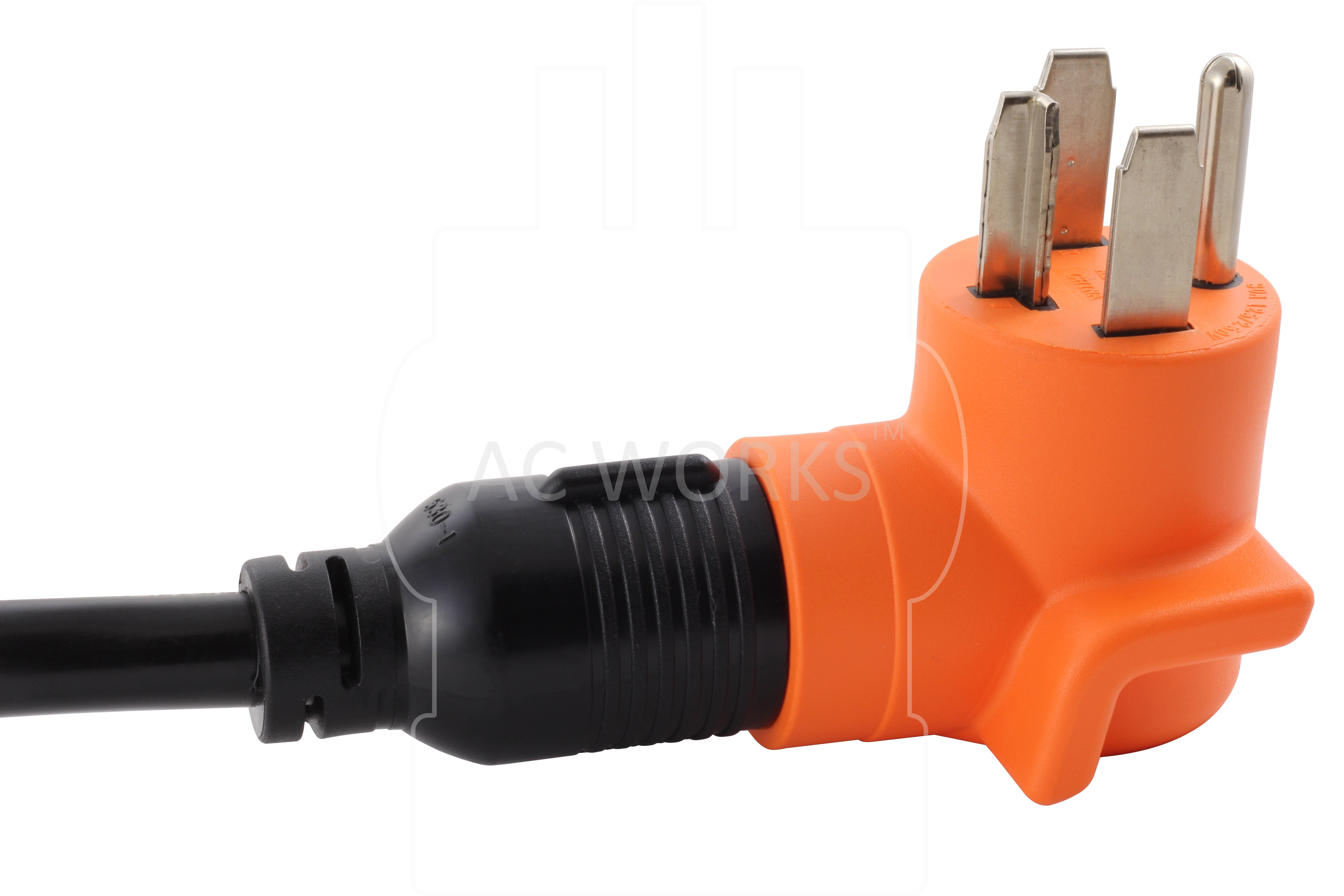 AC Works, AC Connectors, AD1430L620, 250 volt locking adapter