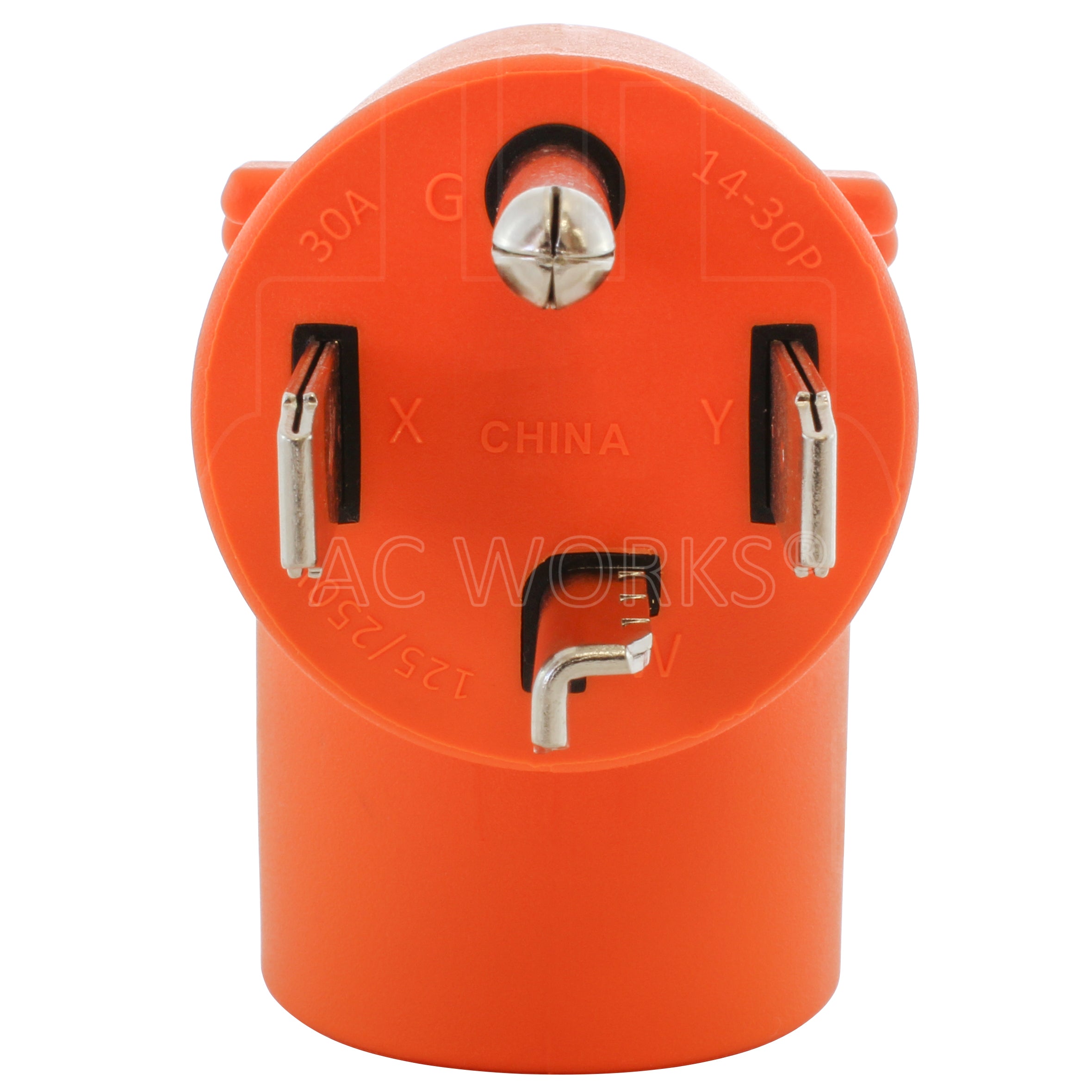 NEMA 14-30P 30A 250V 4-prong dryer plug