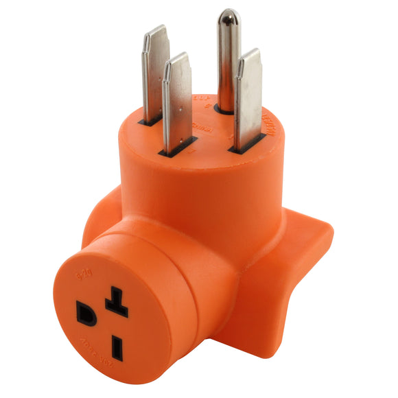 AC Works power tool adapter, AC Connectors orange adapter, compact adapter