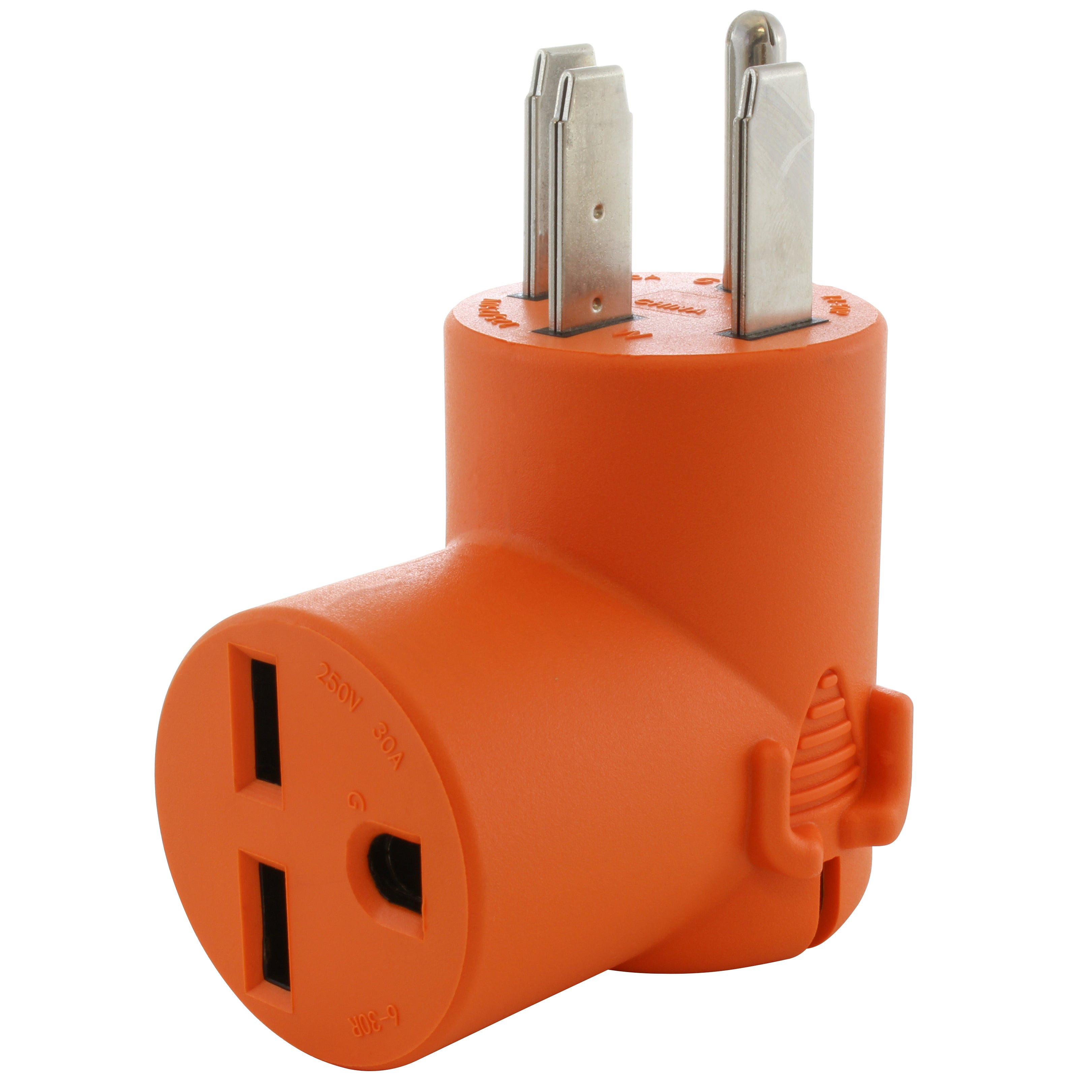 AC WORKS® [AD1450630] Range/RV/Generator 14-50P Plug to 6-30R 30 Amp 250 Volt HVAC Female Adapter