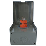 AC WORKS® [AD515L1420] 15A House Plug NEMA 5-15P to Generator 4-Prong 20A L14-20R ( 2 Hots Bridged)