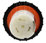 ADL1420SS2, NEMA SS2-50R, SS2-50R, SS250R, SS2, locking adapter, RV adapter, RV outlet, AC Works, AC Connectors