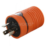 AC WORKS® Compact Adapter with Power Indicator Light