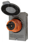 emergency power solution, transfer switch adapter, temporary locking adapter