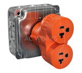 AC Works, V Outlet adapter, RV outlet adapter