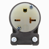 NEMA 6-20R, 620 all angle female connector, 20 amp 250 volt female connector with 90 degree configuration