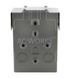 AC WORKS® [ASL1420PBX] 20A Locking 4-Prong L14-20 Heavy-Duty Generator Transfer Switch Inlet Box