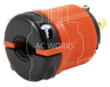 AC Works, weather tight assembly, weather tight plug, heavy duty plug assembly, generator plug assembly