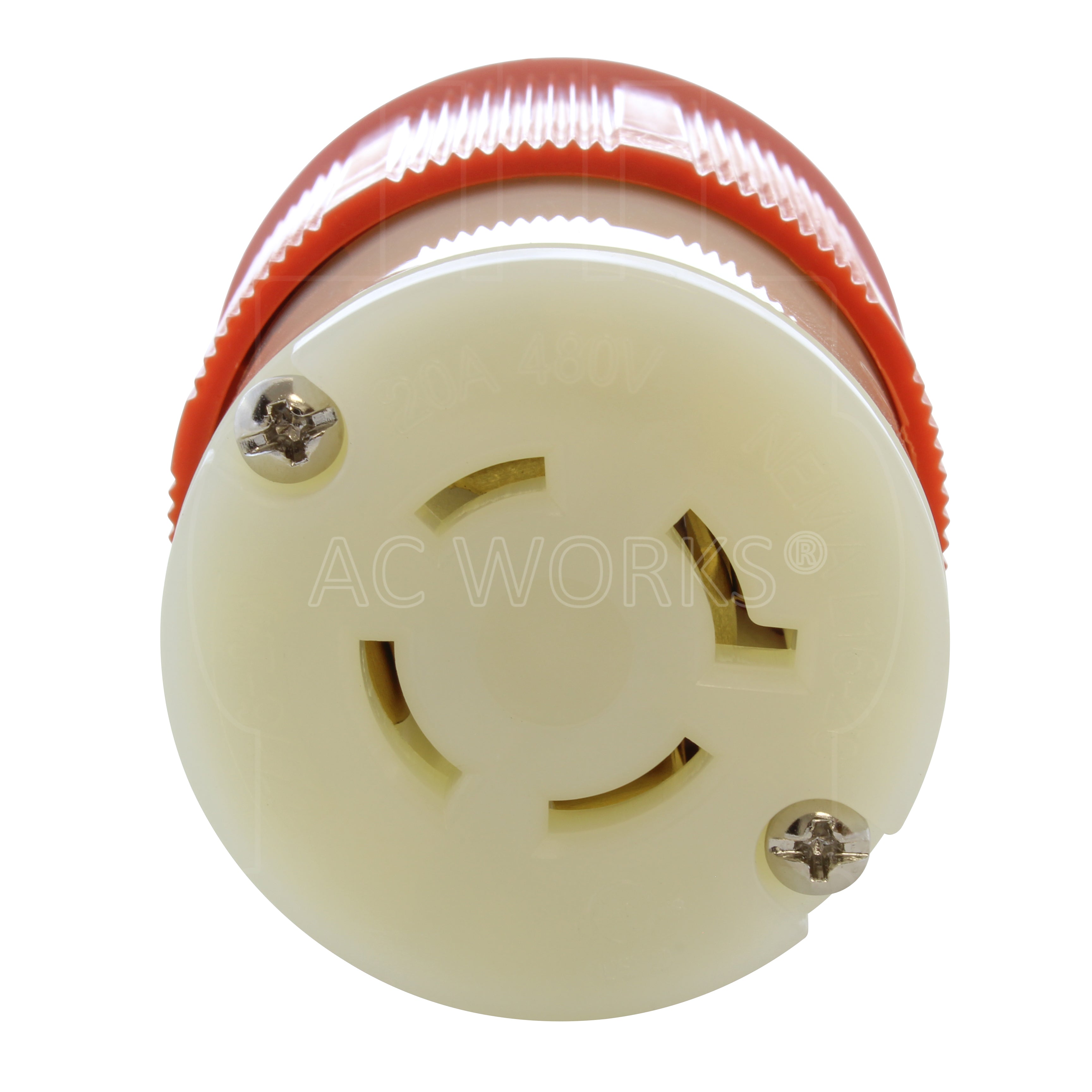 NEMA L16-20R 20A 3-phase 480V female connector