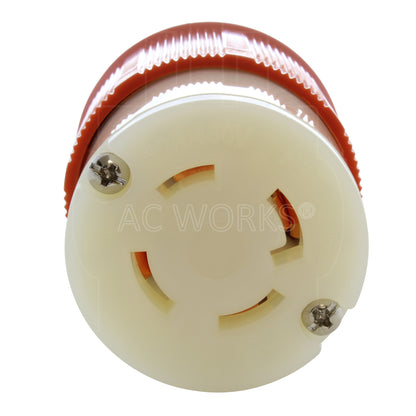 NEMA L16-30R 30A 3-phase 480V 4-prong connector