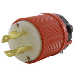 4-prong 30A 600V locking plug