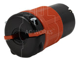 AC Works, AC Connectors, ASL520R, wiring device, 20 amp outlet, weather tight assembly, durable assembly