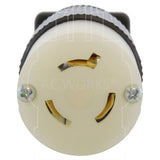 3-prong 15A 250V locking connector