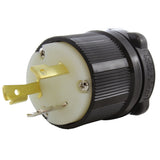 AC WORKS® [ASL730P] NEMA L7-30P 30A 277V 3-Prong Locking Male Plug with UL, C-UL Approval