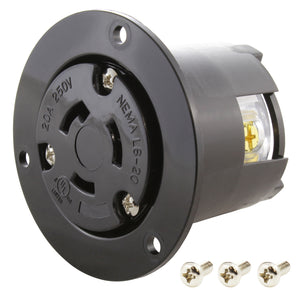 L6-20 flanged outlet