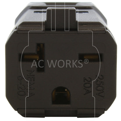 NEMA 6-20R 250V 20A T-Blade Connector