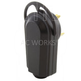 AC WORKS® [ASTT30P]  30 Amp 3-Prong RV Travel Trailer NEMA TT-30P DIY Assembly Replacement Plug