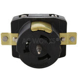 AC WORKS® California Standard CS6369 50A 125/250V 4-Prong Locking Receptacle