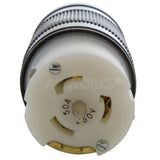 California Standard 8364 50A 3-phase 250V 4-wire connector