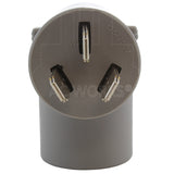 NEMA 10-50P 3-prong 50A 250V male plug
