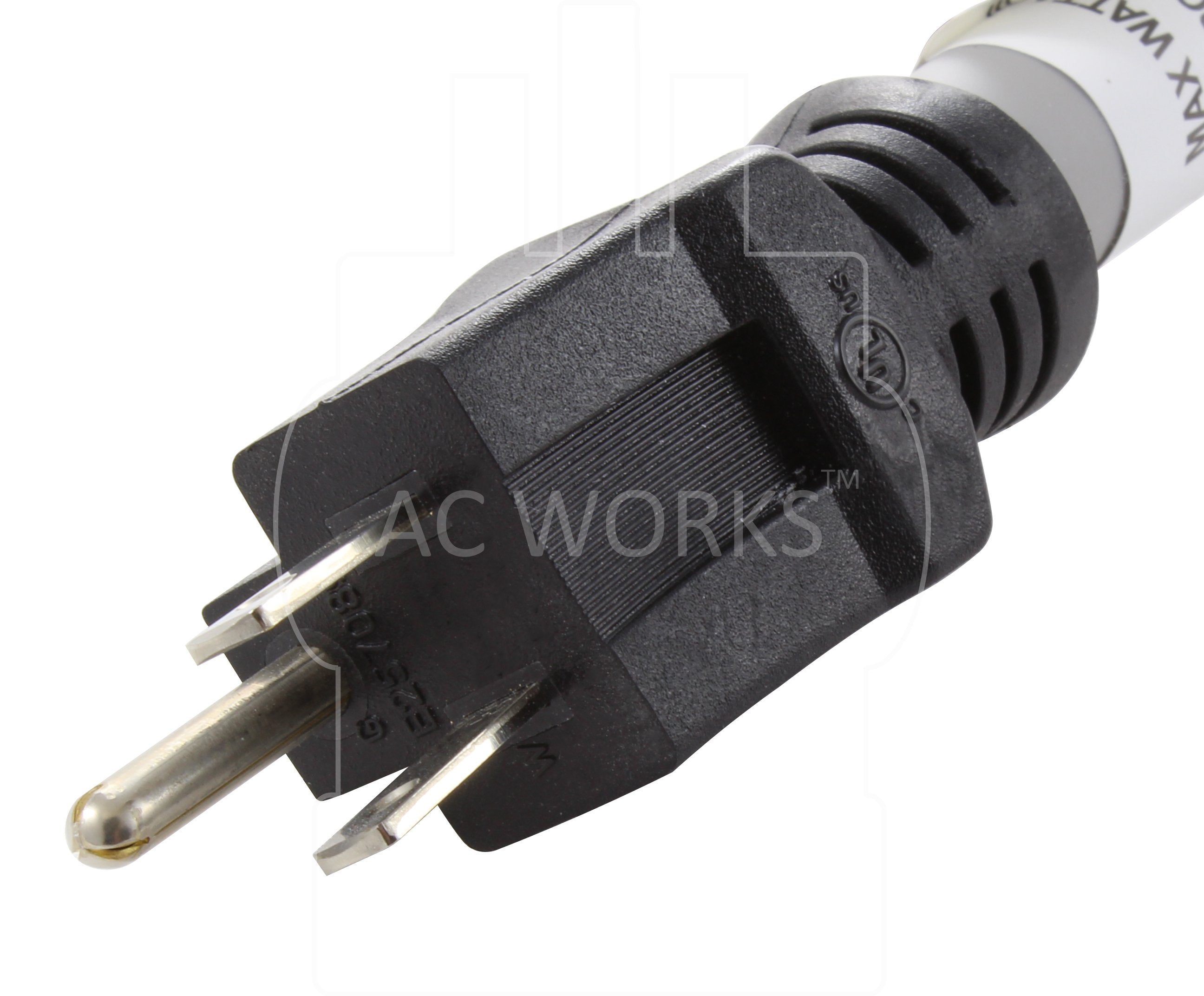 NEMA 5-15P, 515P male plug, regular household male plug, AC Connectors, AC Works