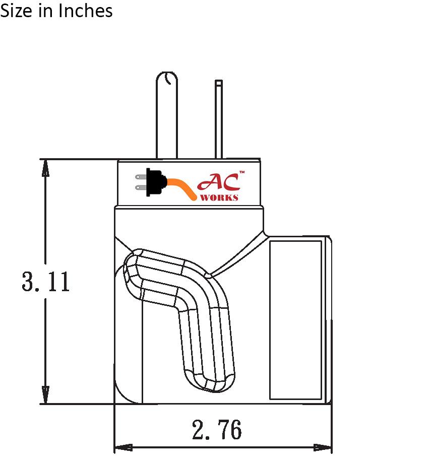 AC Works, tesla charging adapter