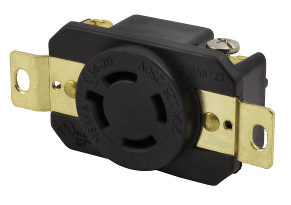 AC Works, replacement receptacle, replacement outlet, generator receptacle, warehouse receptacle