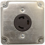 replacement locking industrial outlet