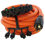 25ft L14-30 power distribution cord